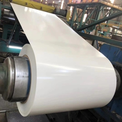 Белая катушка катушек RAL 8017 AZ121-Z150 PPGI 0.4mm Pre покрашенная гальванизированная