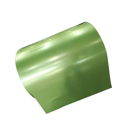 Зеленая катушка SGCC AZ30-180g/M2 PPGL стальная Prepainted алюминиевая катушка