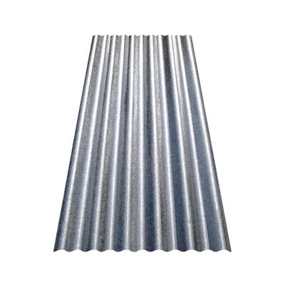 Z61-Z90 гальванизировало рифленый лист 762-1250mm настилая крышу Z60 гальванизированное листами