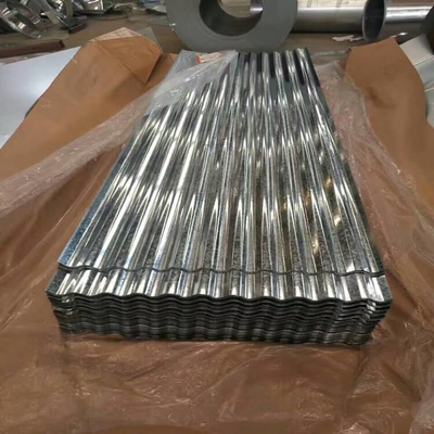 Металлический лист оцинкованной жести Q195 настилая крышу 1250mm гальванизировал рифленые панели