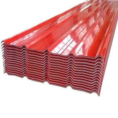 SGCC Prepainted настилать крышу лист DX51D гофрировало сталь настилая крышу 3-8 тонн