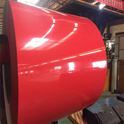 Красное Ppgi Prepainted гальванизированный стальной цвет катушки 30-275g/M2 покрыло стальной крен