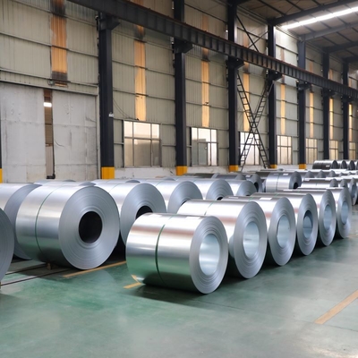 Конструкция катушки холоднокатаной стали стали 600mm-1250mm Galvalume DX54D Aluzinc