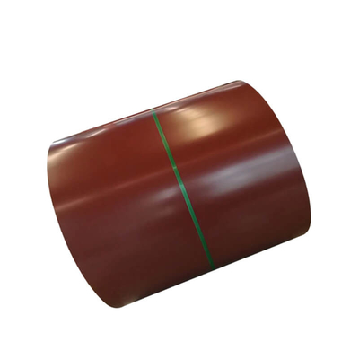 Зеленый цвет 600 до 1250mm Prepainted покрытый цвет коррозионной устойчивости PPGI катушек