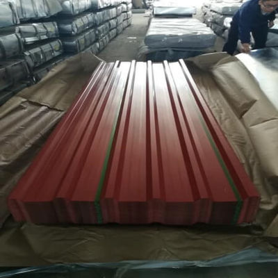 Лист медного штейна PPGI SGHC гофрировал плитку толя металла