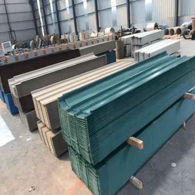 Цвет Z61-Z90 покрыл настилать крышу лист ASTM покрасил рифленые металлические листы