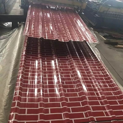 AZ20-AZ160 Prepainted настилать крышу лист листа 0.5mm водоустойчивый настилая крышу