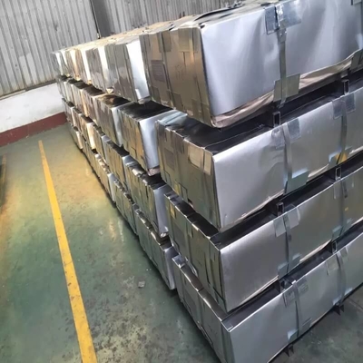 лист стали металлического листа 600-1500mm Galvalume 25Mt Aluzinc