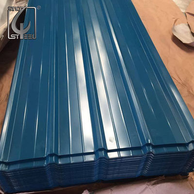 DX51D гофрировало лист Galvalume листа 0.6-3m толя металла покрытый цветом