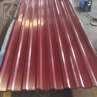 800mm Prepainted настилая крышу цвет листа Z30 покрыл блесточку стального цвета RAL регулярную