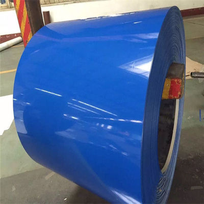 Покрытие основное PPGI PPGL Бразилия Ral9003 PE ASTM A792 Dx51d Prepainted катушка Galvalume стальная с фильмом