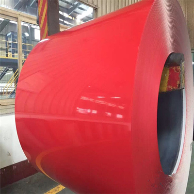 Красное Ppgi Prepainted гальванизированный стальной цвет катушки 30-275g/M2 покрыло стальной крен