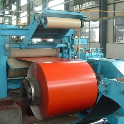 Оранжевая катушка 30-275g/M2 PPGI Prepainted цвет покрыла стальной крен для толя