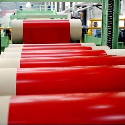 Красное Ppgi Prepainted гальванизированный стальной цвет катушки 30-275g/M2 покрыло стальной крен
