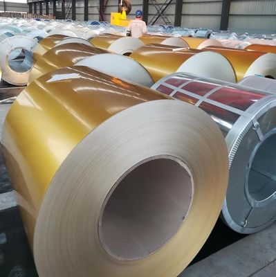 Золотое SGCC Prepainted стальной цвет катушки покрыло плоскую катушку Ppgl стальную