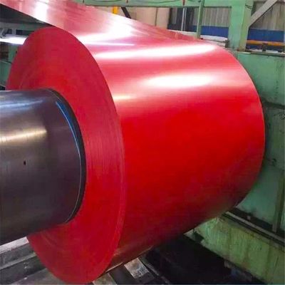 Покрытие основное PPGI PPGL Бразилия Ral9003 PE ASTM A792 Dx51d Prepainted катушка Galvalume стальная с фильмом
