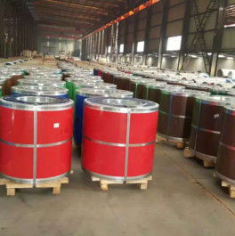 PPGI гальванизировало стальные листы с верхней стороной 15-25um покрывая покрытое поверхностное покрытие