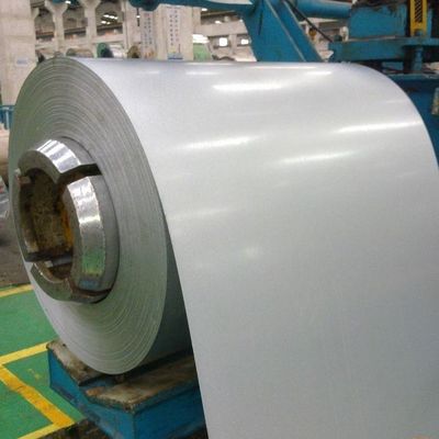 Покрытие основное PPGI PPGL Бразилия Ral9003 PE ASTM A792 Dx51d Prepainted катушка Galvalume стальная с фильмом