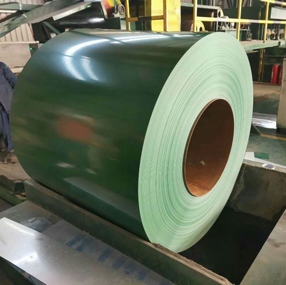 Желтая 610mm Prepainted стальная катушка SGCC Prepainted гальванизированная стальная катушка Ppgi