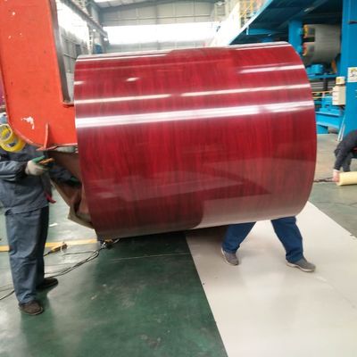 600 - 1250mm PPGL свертывают спиралью покрытый цвет AiSi RAL 9002 гальванизированный